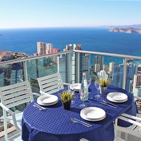 High Rise Apartment On The 39Th Floor With Private Terrace And Sea Views Μπένιντορμ Εξωτερικό φωτογραφία