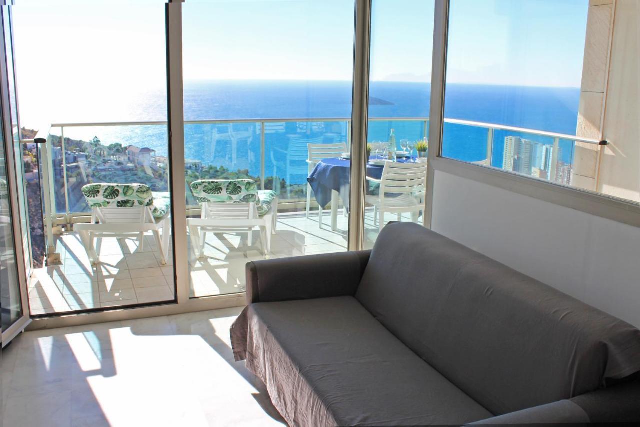 High Rise Apartment On The 39Th Floor With Private Terrace And Sea Views Μπένιντορμ Εξωτερικό φωτογραφία