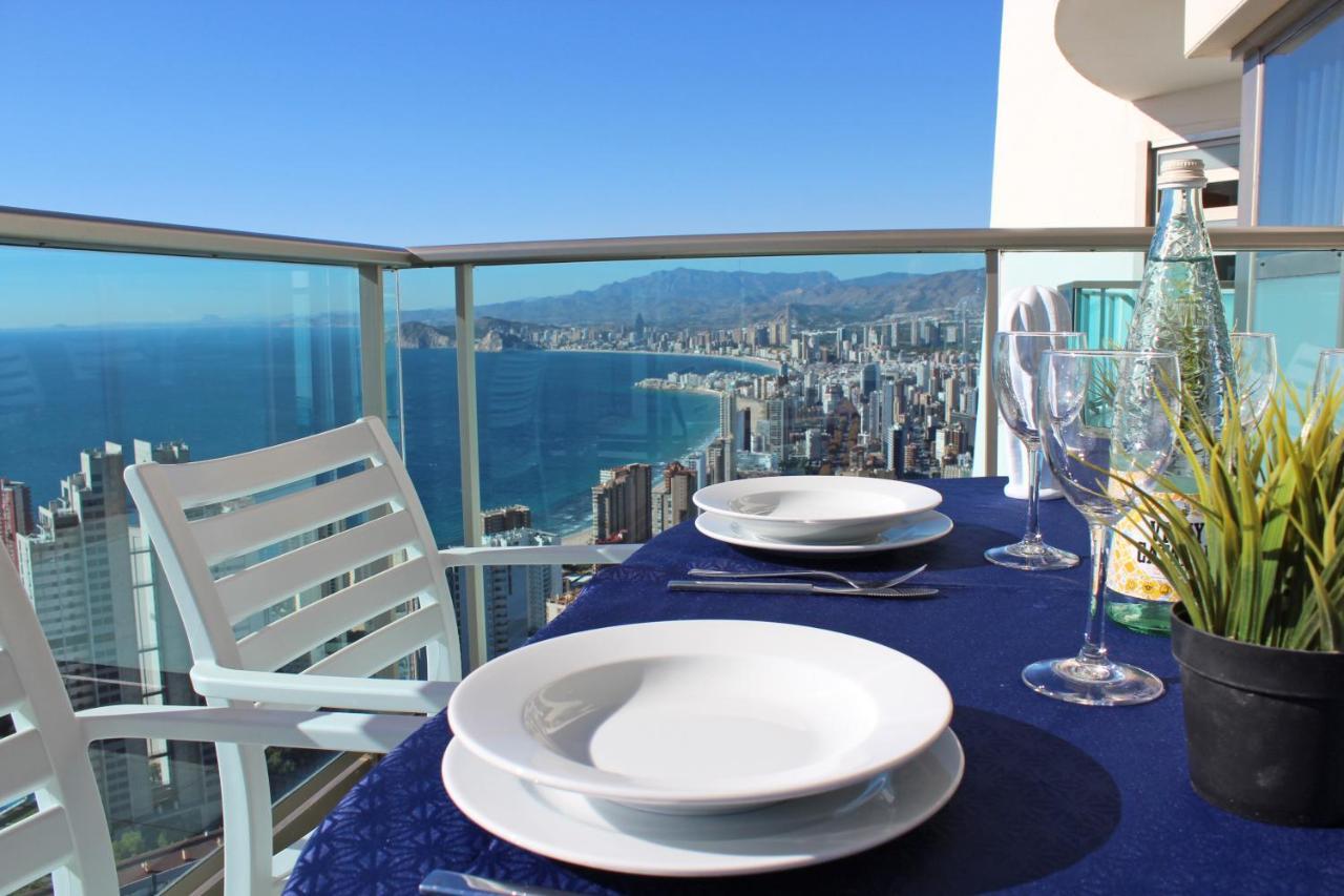 High Rise Apartment On The 39Th Floor With Private Terrace And Sea Views Μπένιντορμ Εξωτερικό φωτογραφία