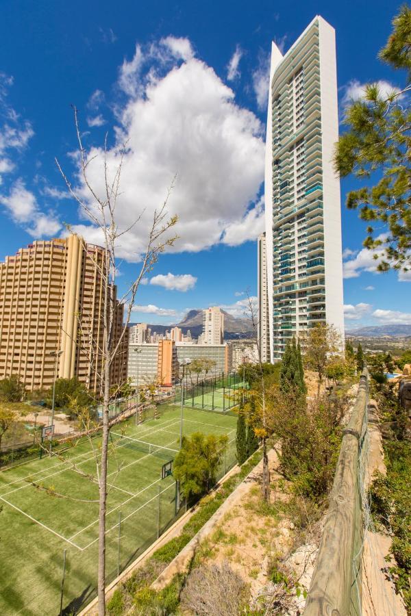 High Rise Apartment On The 39Th Floor With Private Terrace And Sea Views Μπένιντορμ Εξωτερικό φωτογραφία