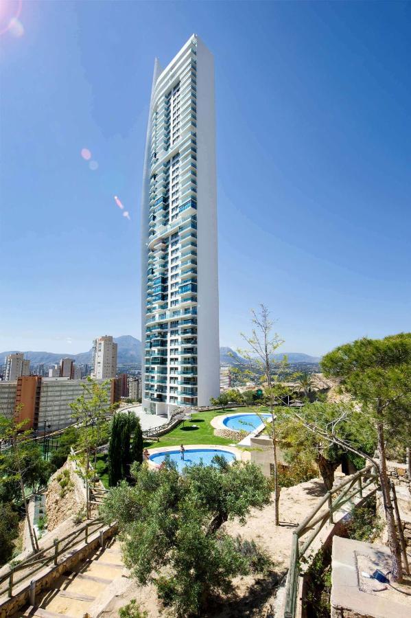 High Rise Apartment On The 39Th Floor With Private Terrace And Sea Views Μπένιντορμ Εξωτερικό φωτογραφία