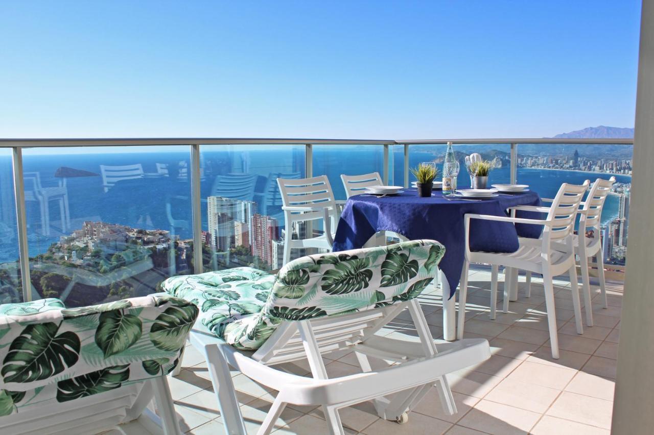 High Rise Apartment On The 39Th Floor With Private Terrace And Sea Views Μπένιντορμ Εξωτερικό φωτογραφία