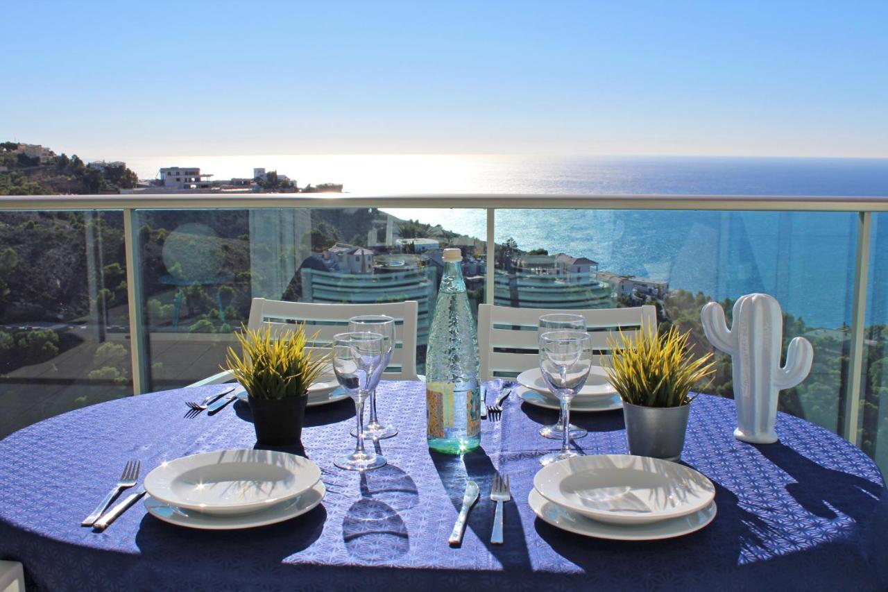 High Rise Apartment On The 39Th Floor With Private Terrace And Sea Views Μπένιντορμ Εξωτερικό φωτογραφία