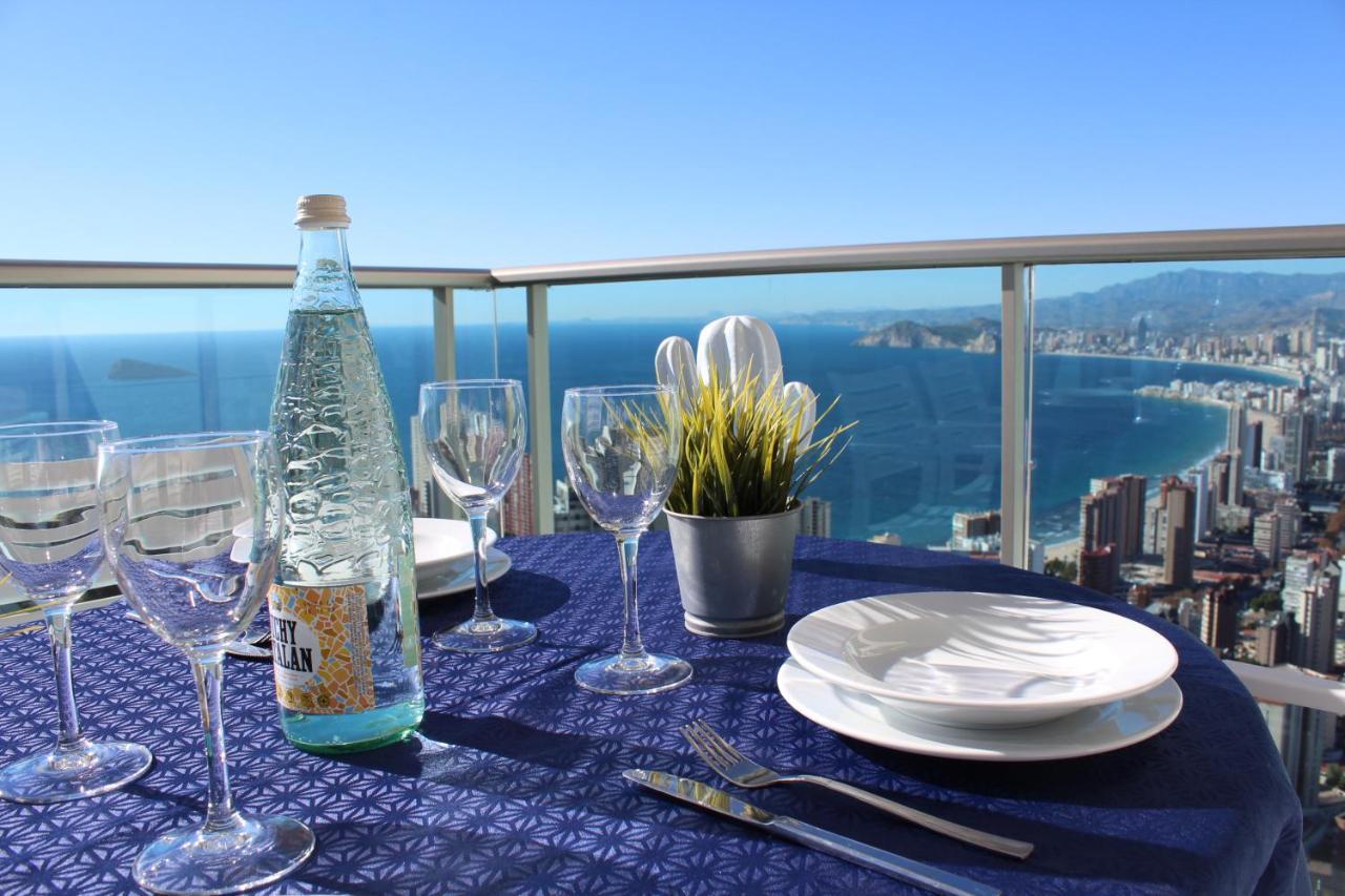 High Rise Apartment On The 39Th Floor With Private Terrace And Sea Views Μπένιντορμ Εξωτερικό φωτογραφία