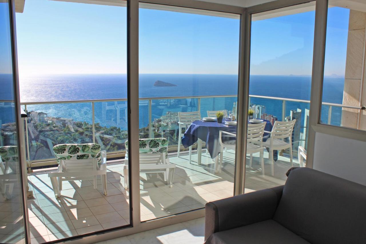 High Rise Apartment On The 39Th Floor With Private Terrace And Sea Views Μπένιντορμ Εξωτερικό φωτογραφία
